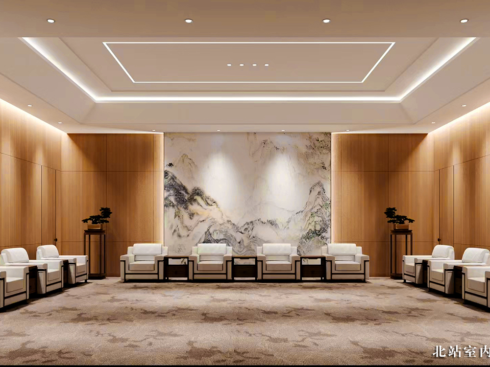 湖北黄石北站接待室装修工程