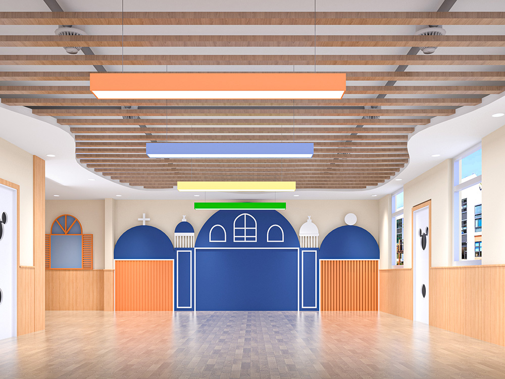 黄石倚湖幼儿园设计装饰工程