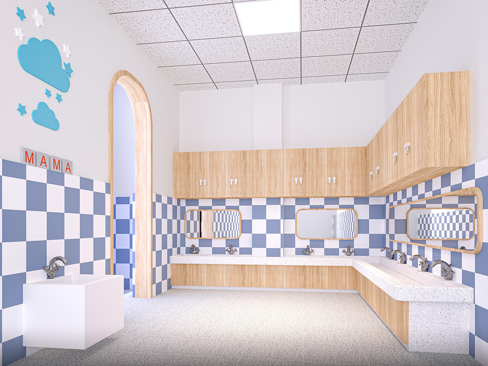 黄石倚湖幼儿园设计装饰工程