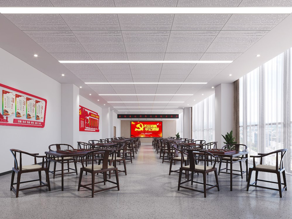 磁湖和乐园黄石市老年大学室内装修工程