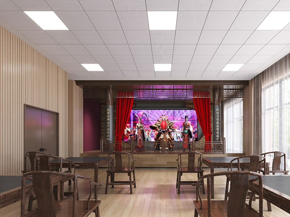 磁湖和乐园黄石市老年大学室内装修工程