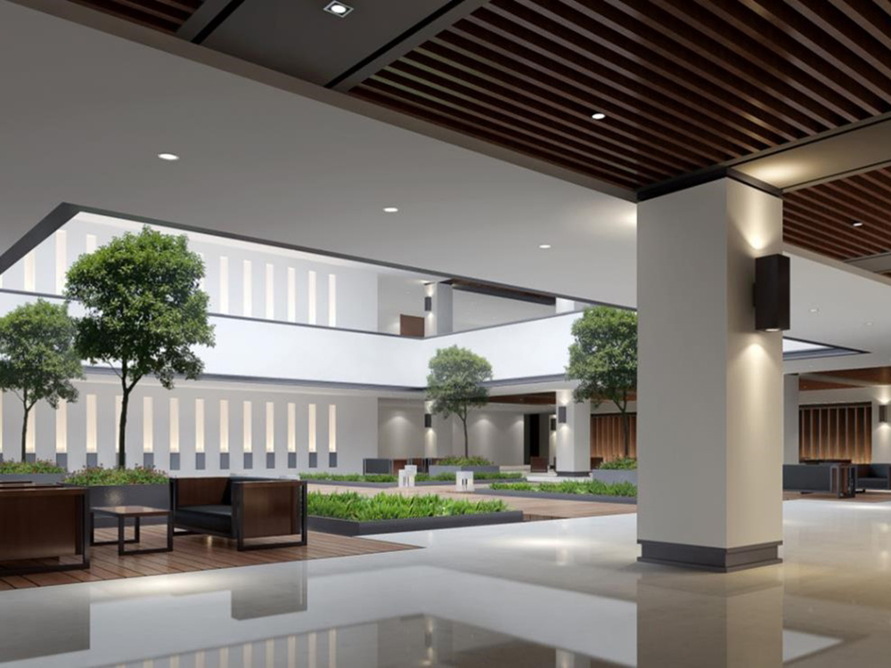 磁湖和乐园黄石市老年大学室内装修工程