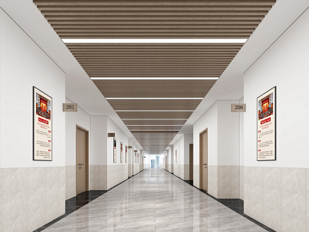 磁湖和乐园黄石市老年大学室内装修工程