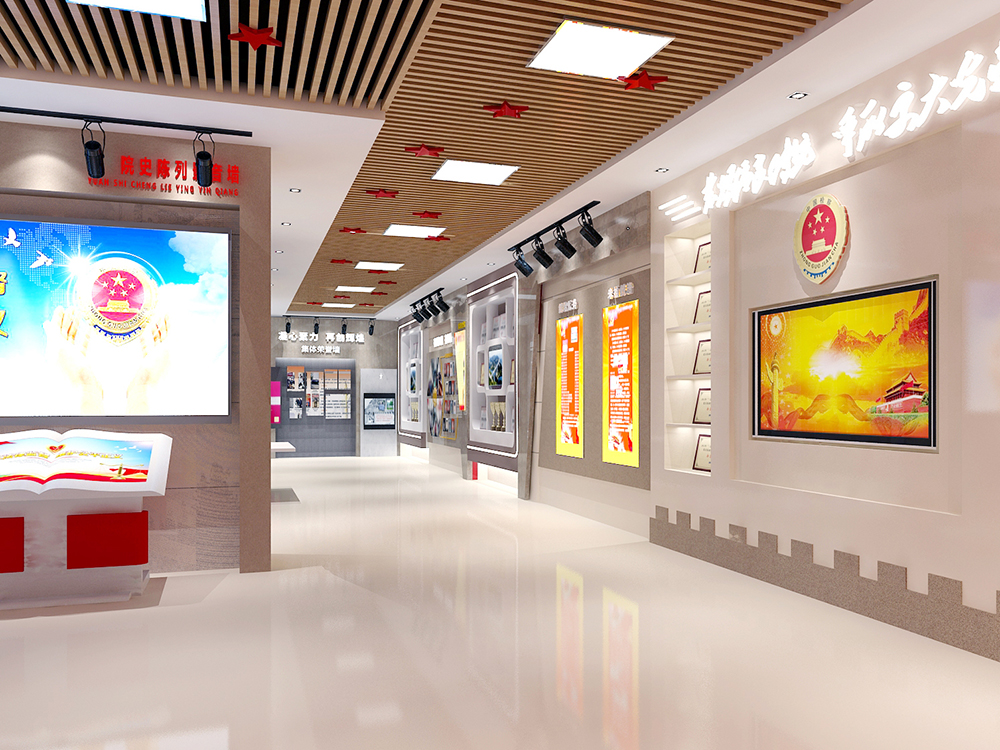 黄石港检察院荣誉室装修工程