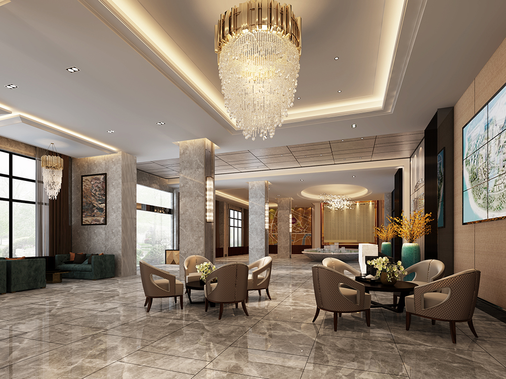 新西兰花园售楼部设计方案