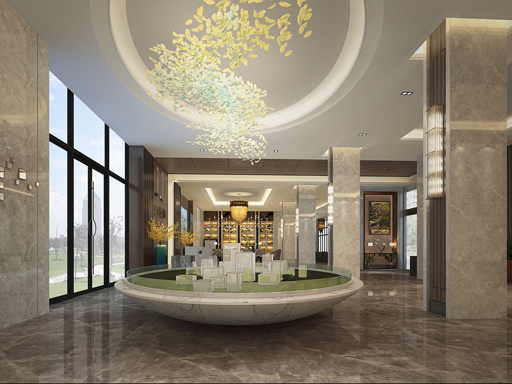 新西兰花园售楼部设计方案