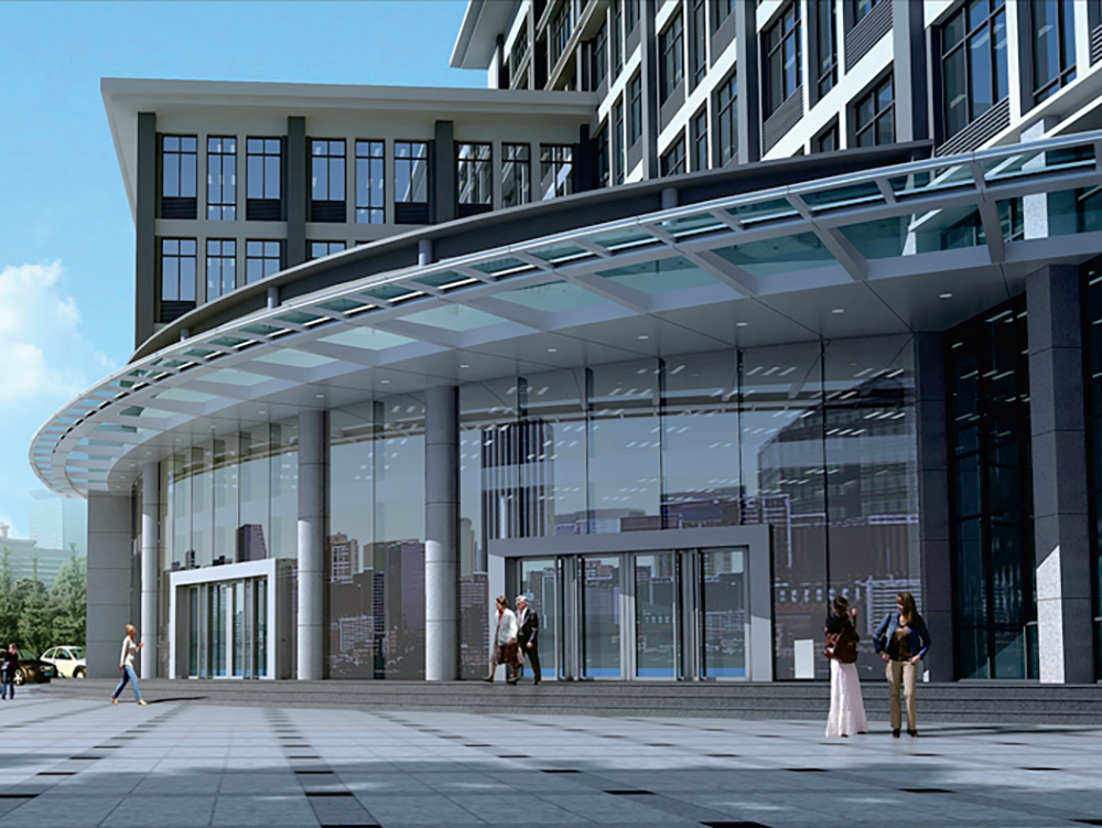 黄石市中医医院团城山门诊住院综合楼装饰工程设计施工